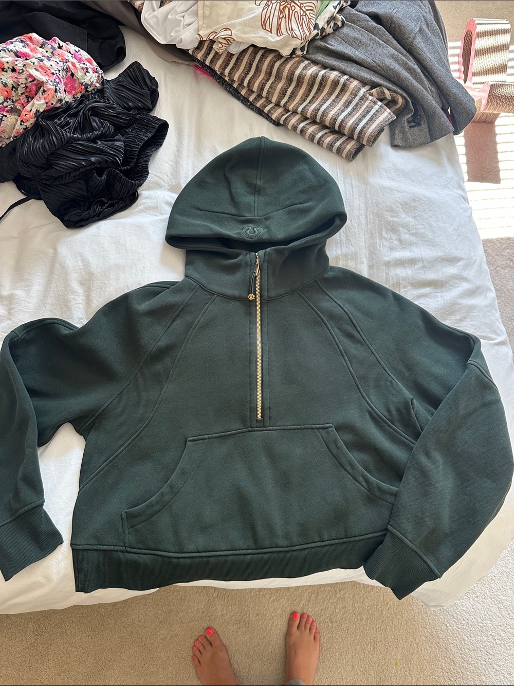 Lululemon Scuba oversized half zip